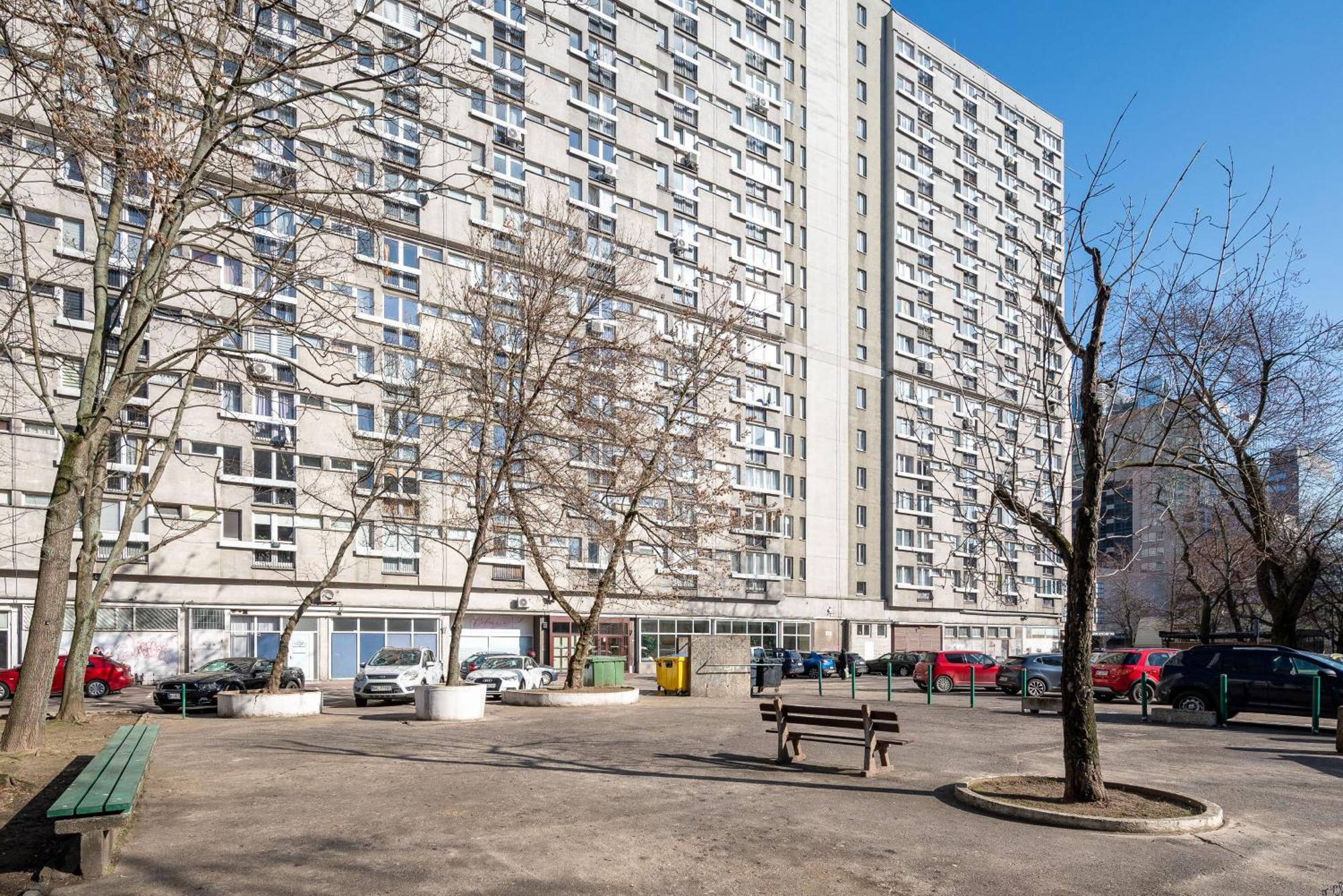 Grzybowska Blue City Centre Apartment Варшава Екстериор снимка